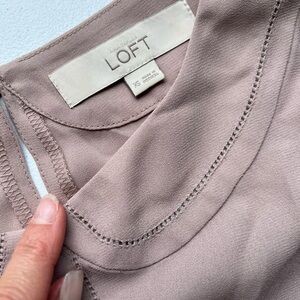 LOFT Dusty Pink Top